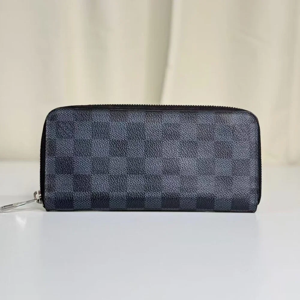Louis Vuitton Damier Graphite Wallet with Classic Checkerboard Design